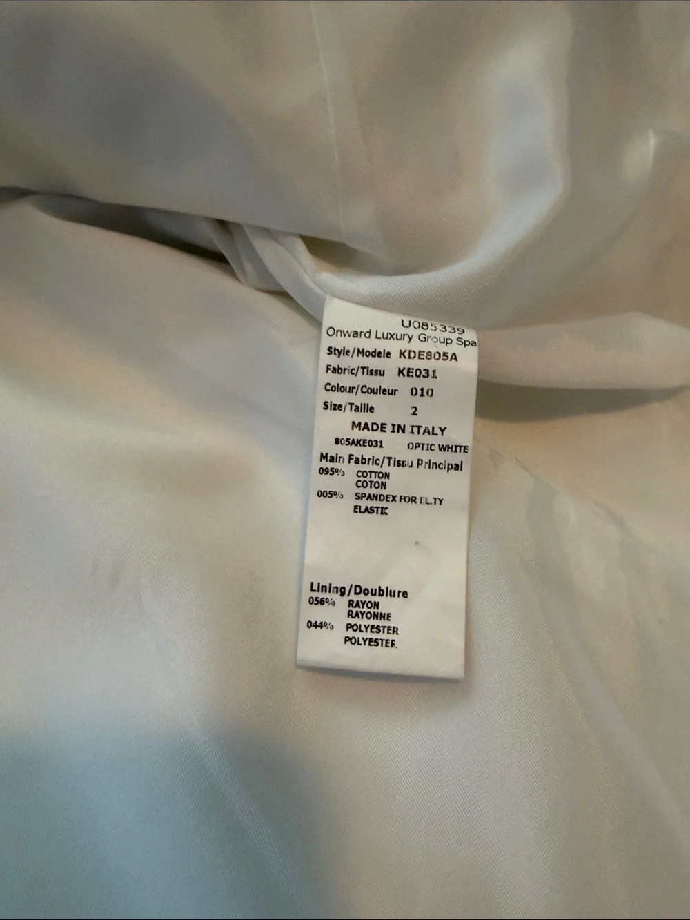 Michael Kors crisp white